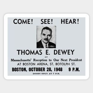 1948 Republican Thomas Dewey for President Magnet
